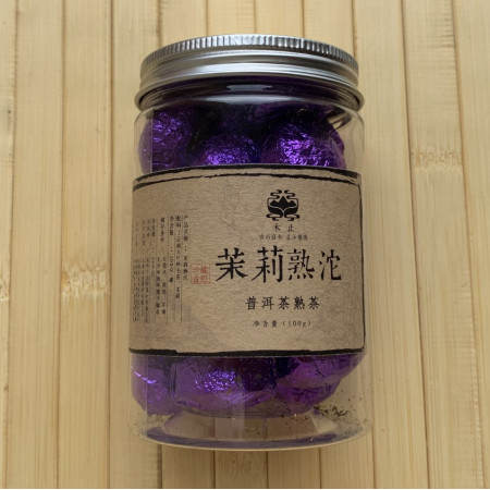 Шу пуэр мини то ча с жасмином  100 г